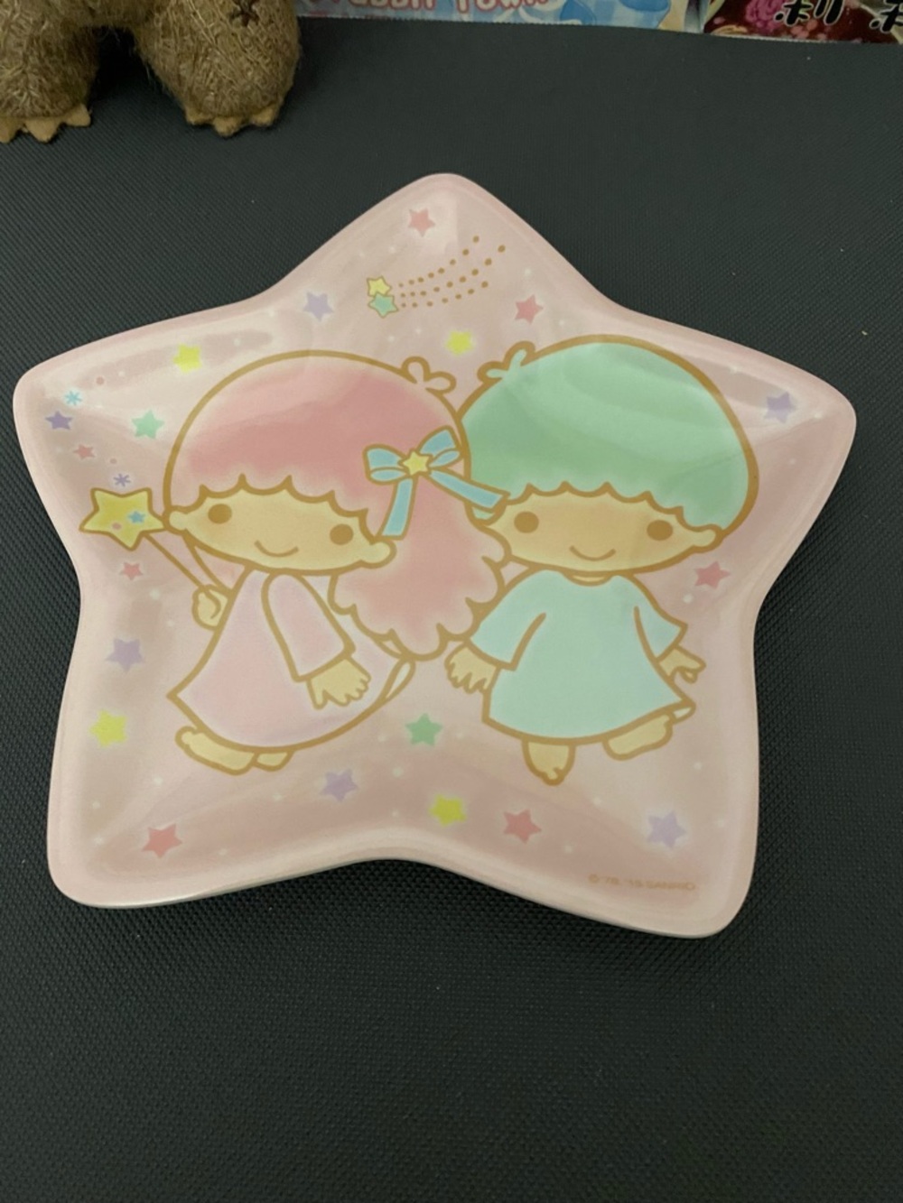 Little Twin Stars (Sanrio) star-shaped snack plate